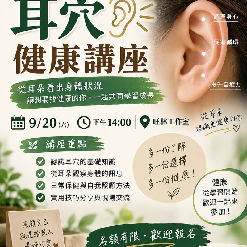 耳穴講座