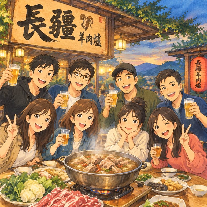 🥘夜晚微風徐徐,一起來吃羊肉爐吧🥘分#新手友善