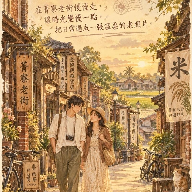 《菁寮慢時光・一起走進一張溫柔的老照片》