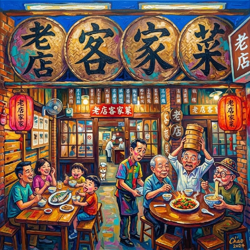 徵1乘客 走訪北埔老街 農場 溪邊 咖啡廳