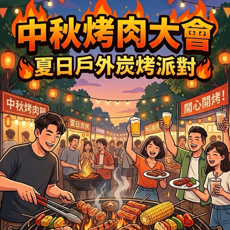 中秋烤肉party