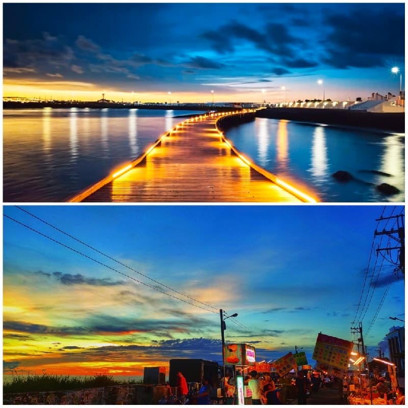 #海邊夜市&南寮漁港
