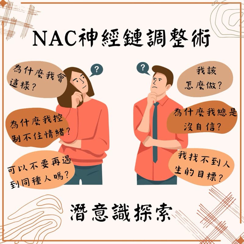 一對一諮詢🗣️NAC潛意識探索_深度看見自己 #可線上