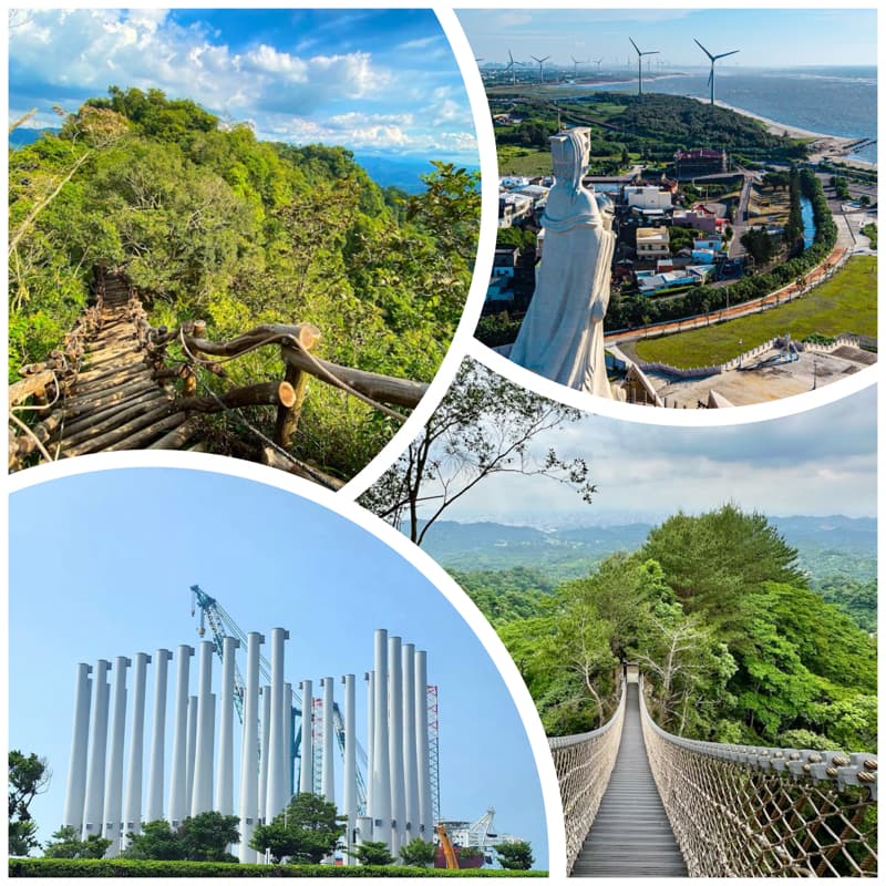 9/24、台中北屯、大坑步道四號🔜頭嵙山🔜台中發電廠🔜大安港媽祖雕像