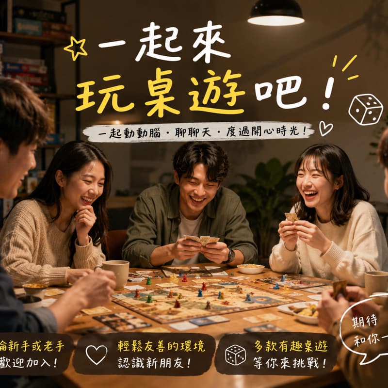 🎲 閃揪一起玩桌遊揪 🎲