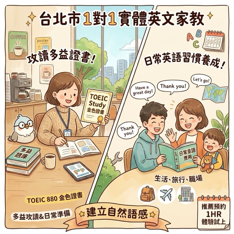 🌟多益攻讀&日常英語習慣養成🌟建立自然語感