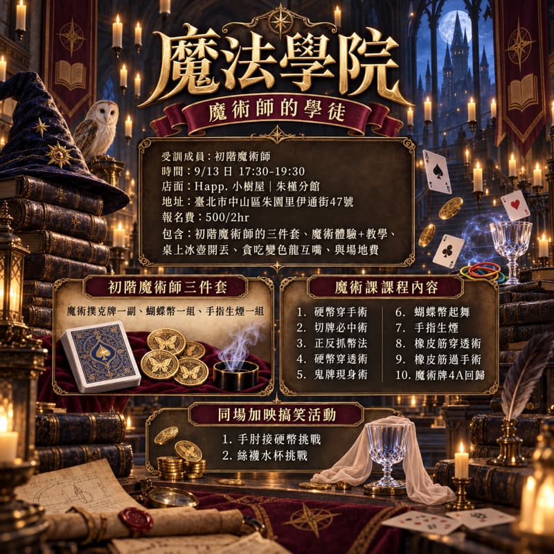 【魔法學院】魔術師的學徒+冰壺桌遊+貪吃變色龍