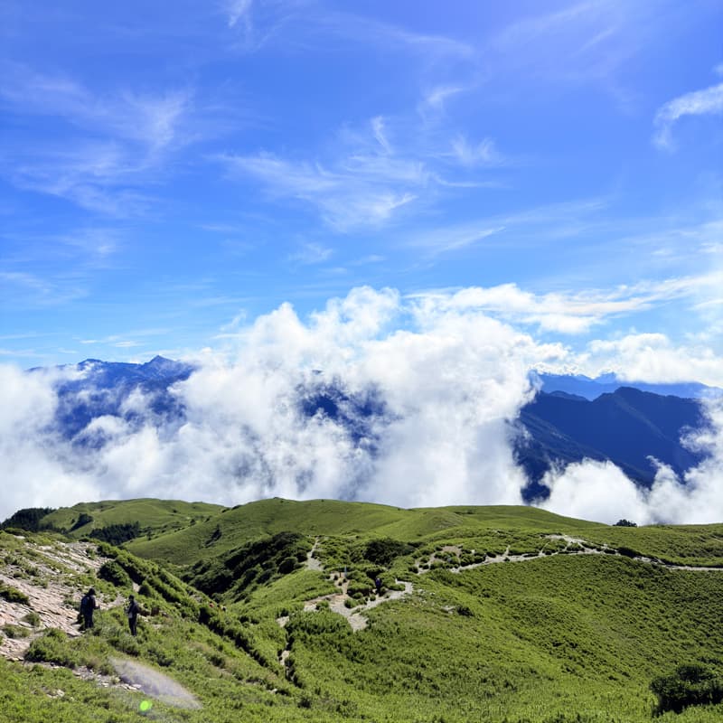 中秋上山喝西北風(合歡北西北)