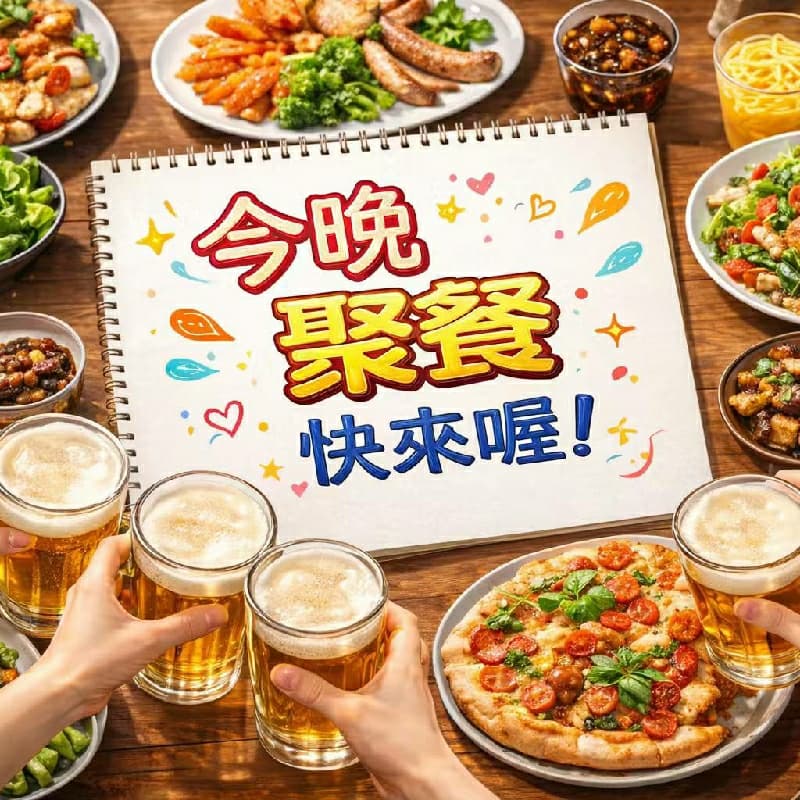 約吃飯交朋友