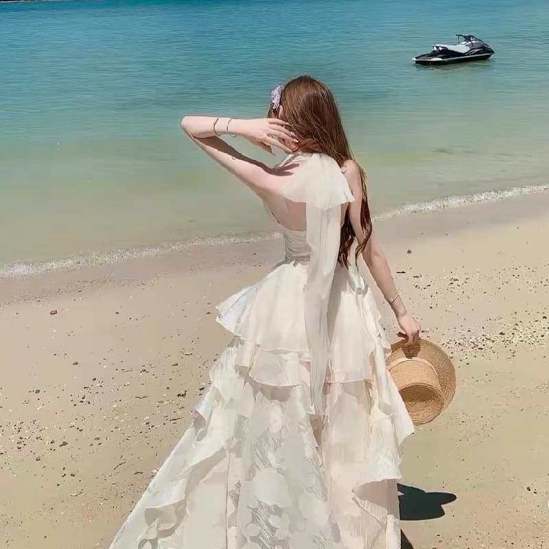 🚘海邊吃美食🌊遛狗狗🐶