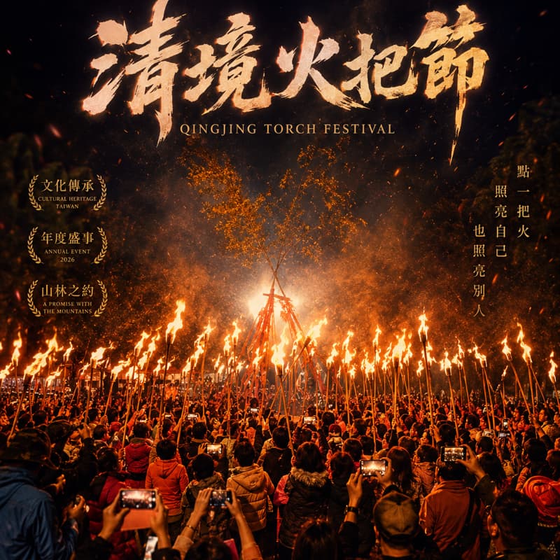 信仰活動【清境火把節|讓祝福延續】