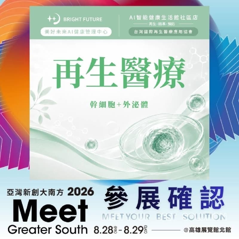 外泌體凍晶+店中店+生醫百貨+在宅醫療