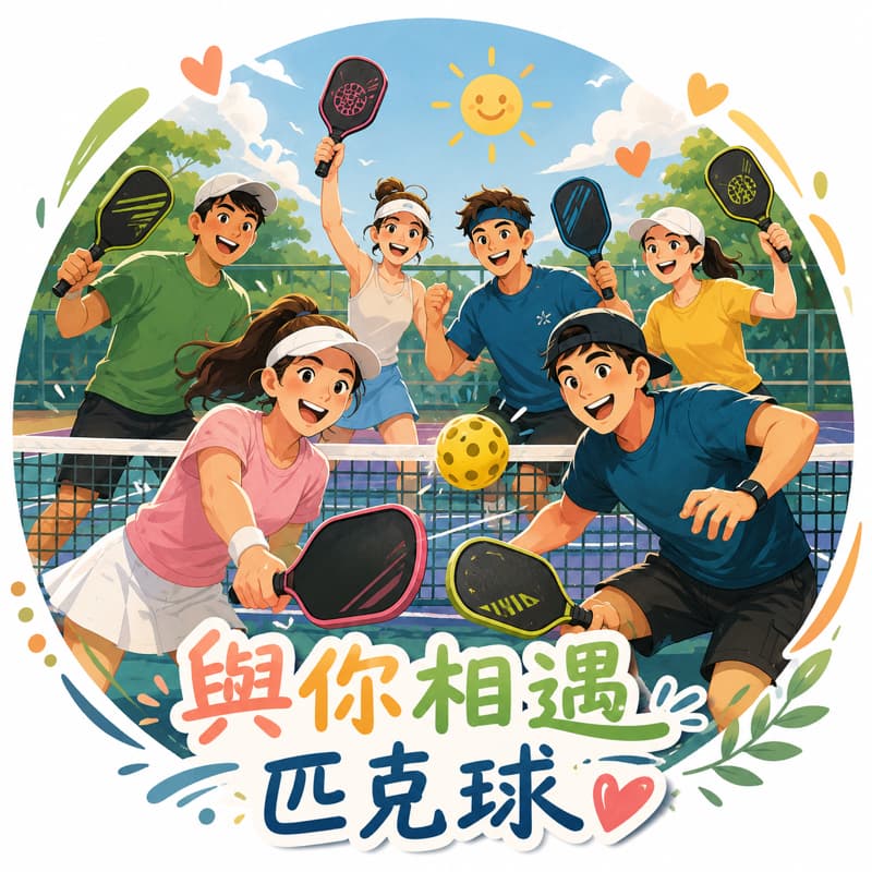 與你相遇X匹克球