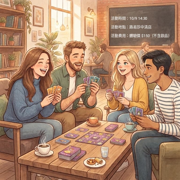 一起喚醒皇后桌遊聚