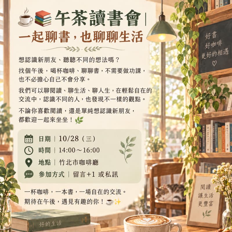 午茶讀書會