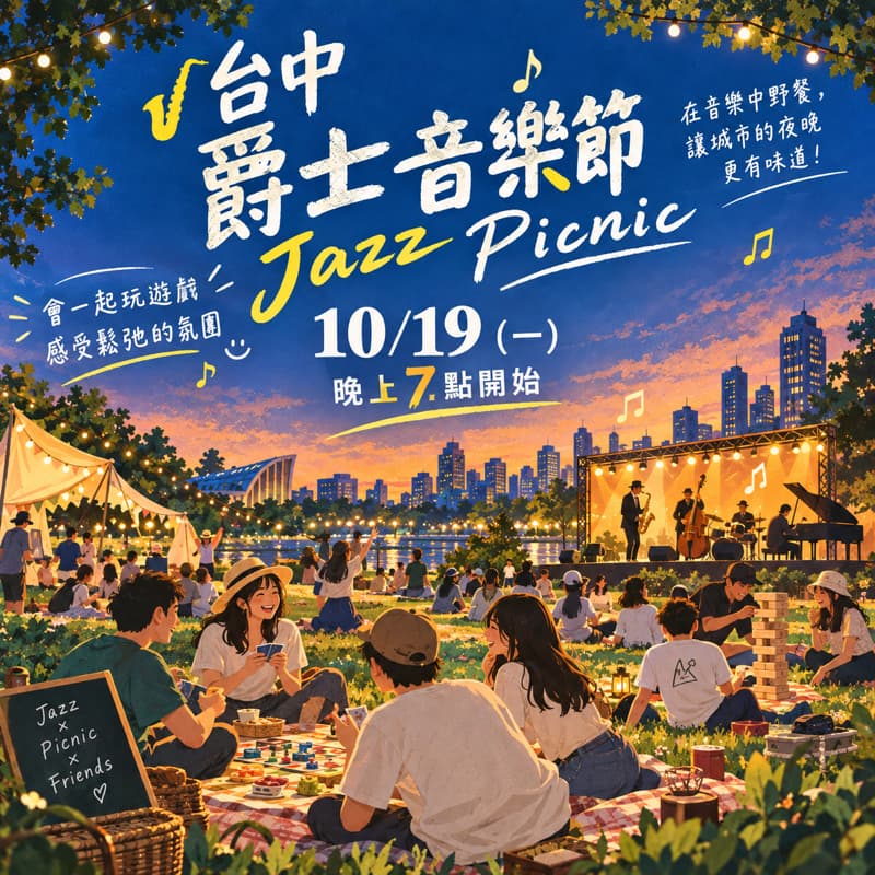 爵士音樂野餐