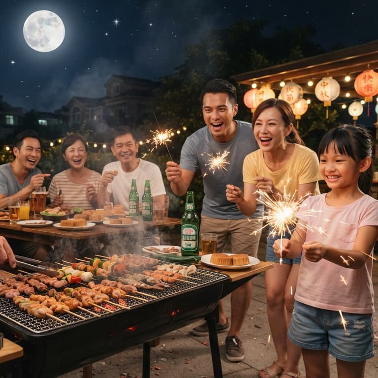 台中民宿 中秋烤肉 兩天一夜