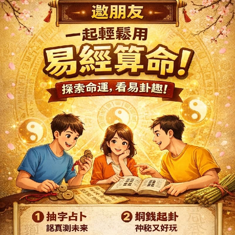 易經測字,輕鬆交友