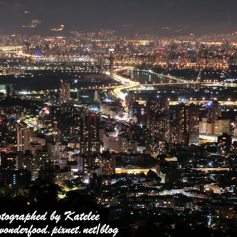 北投四季長廊觀景台 🚗 夜景聊天