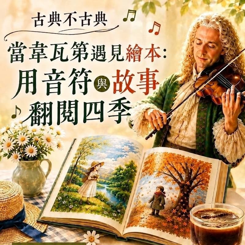 古典不古典之韋瓦第遇見繪本 ##新手友善
