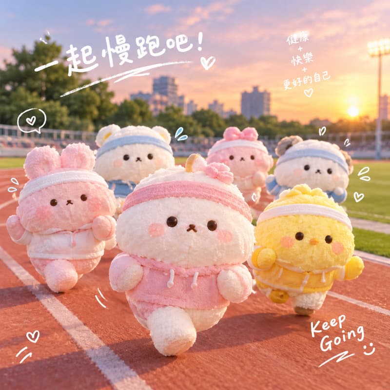 週三中央大學操場夜跑
