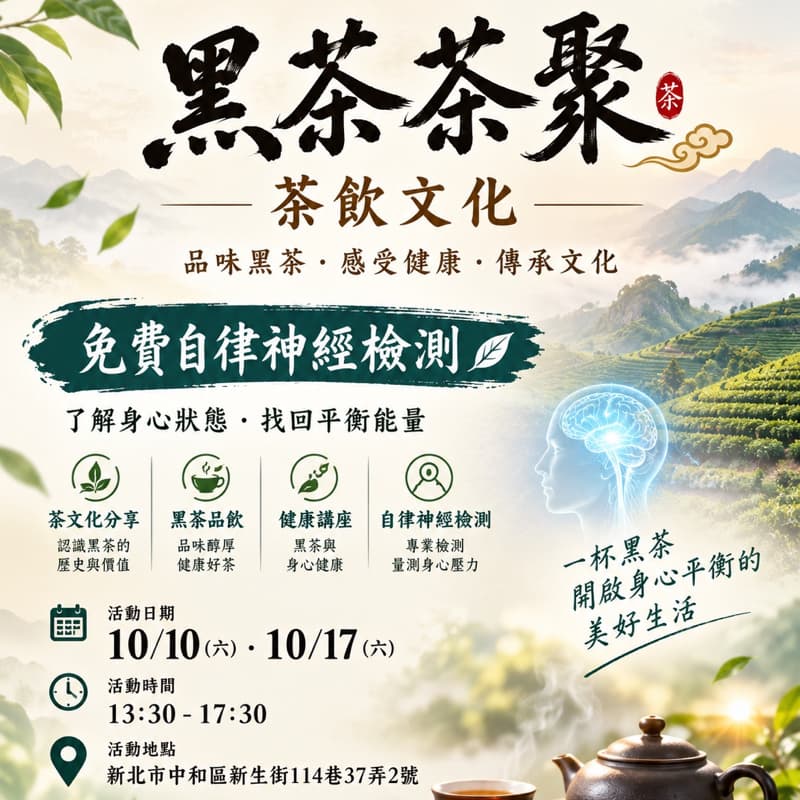 茶與健康人脈交流茶局