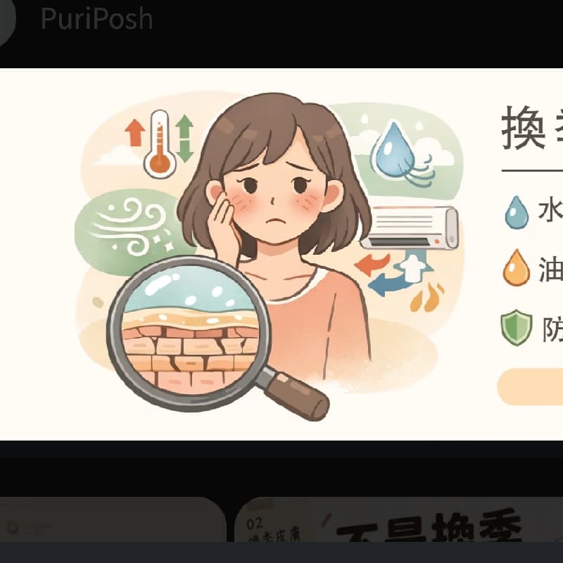 簡單護膚,幫我們完美度過換季的不穩定肌