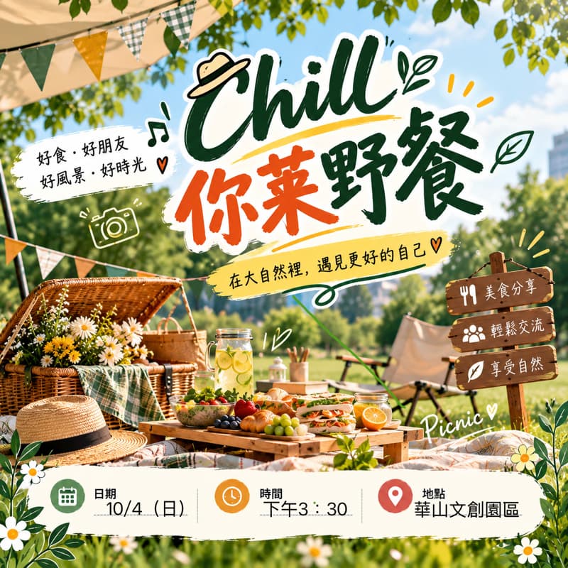 假日17萊野餐