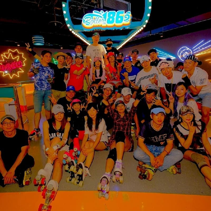 #中秋節 🛼下班後的娛樂放鬆舒服的滑動⛸️