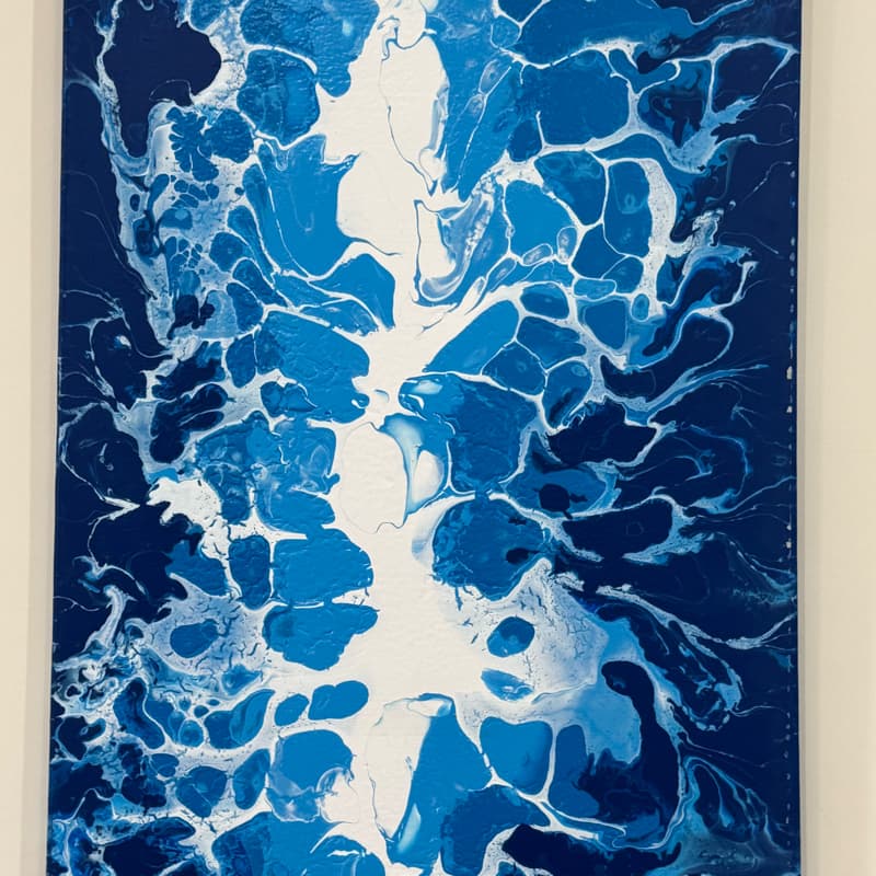 一起來畫圖,流體的藝術🎨(含材料及畫布)