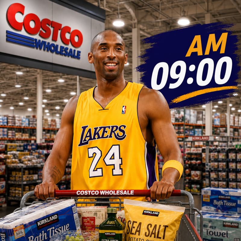 你有看過早上九點的好市多嗎?