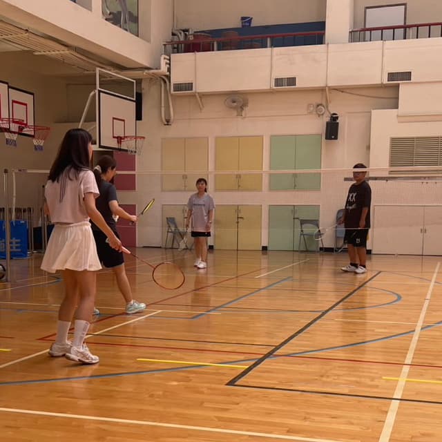 8/30跟我一起打羽球🏸~