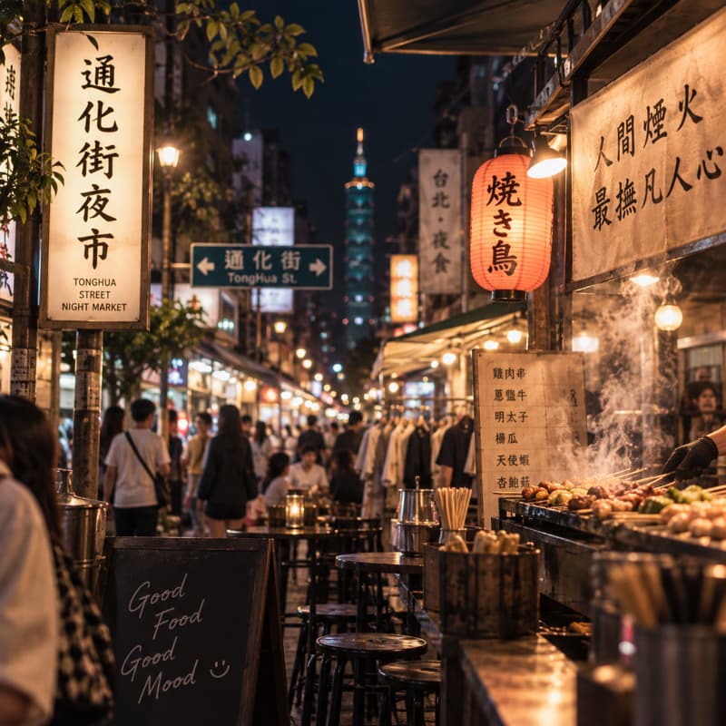 9/22(二)|通化街夜市・下班放風局