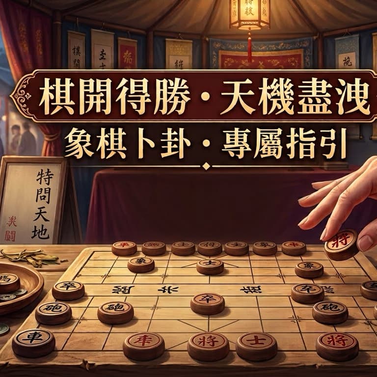 象棋卜卦問事解惑
