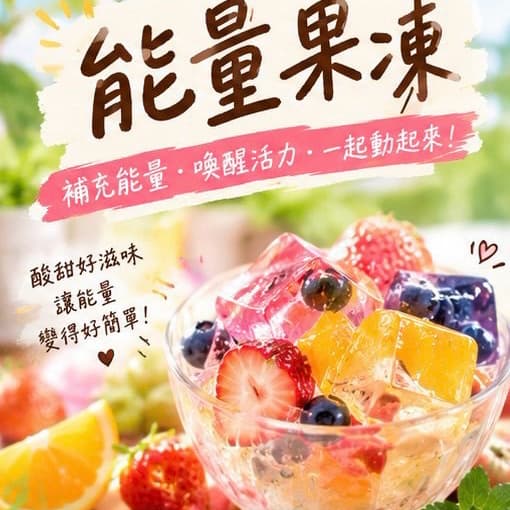下班後一起DIY能量果凍