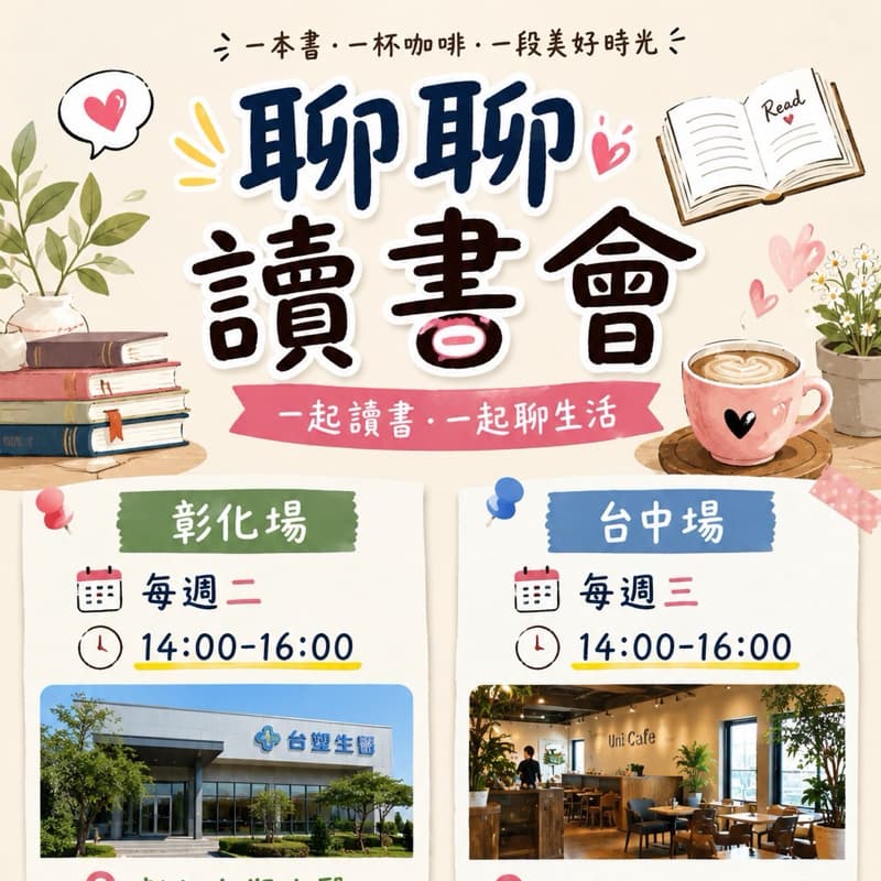 聊聊讀書會-彰化市