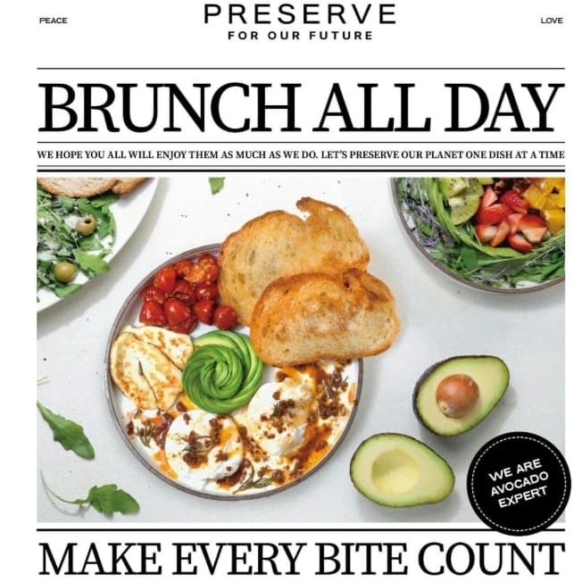 PRESERVE(大巨蛋店)地中海與異國蔬食創意料理