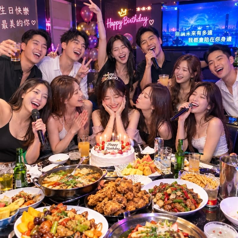 中秋連假➡️Double⭐ 生日🎂歡唱🎤