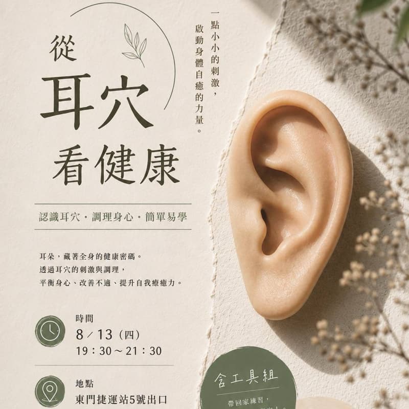 耳穴課程分享會