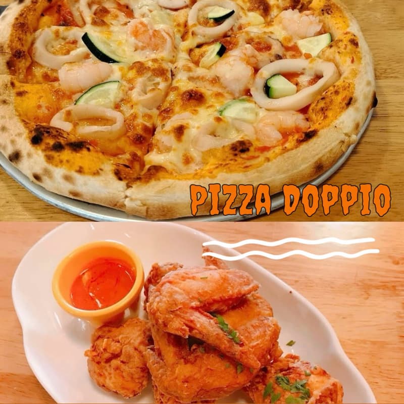 一起吃披薩🍕 Pizza Doppio披薩多彼歐