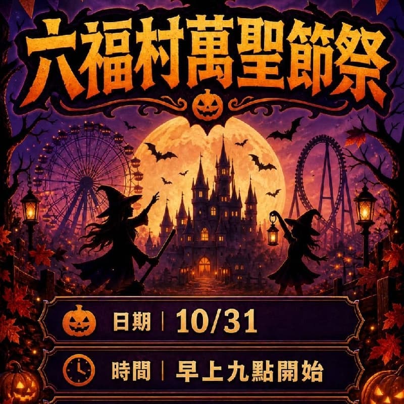 六福村一日遊