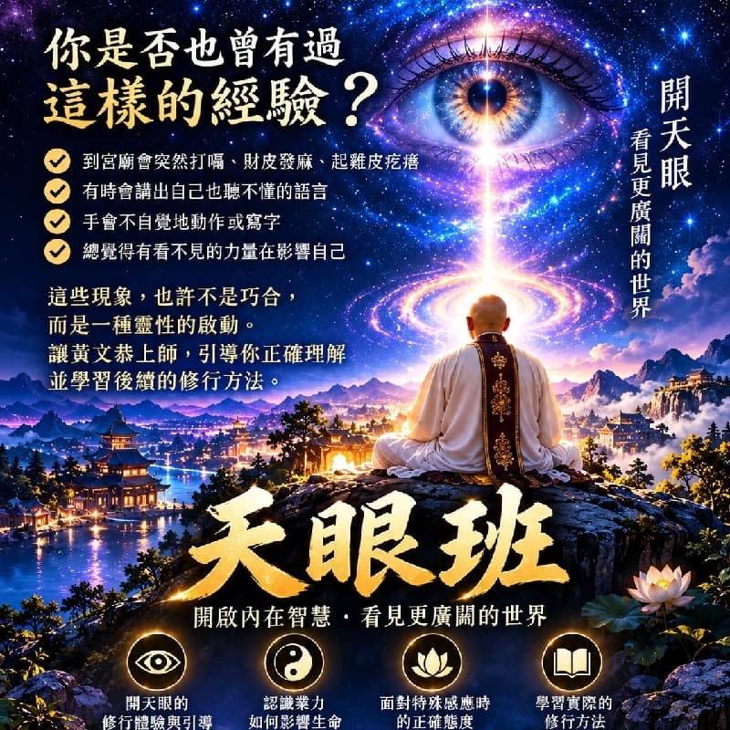 🔮 天眼班|免費體驗課