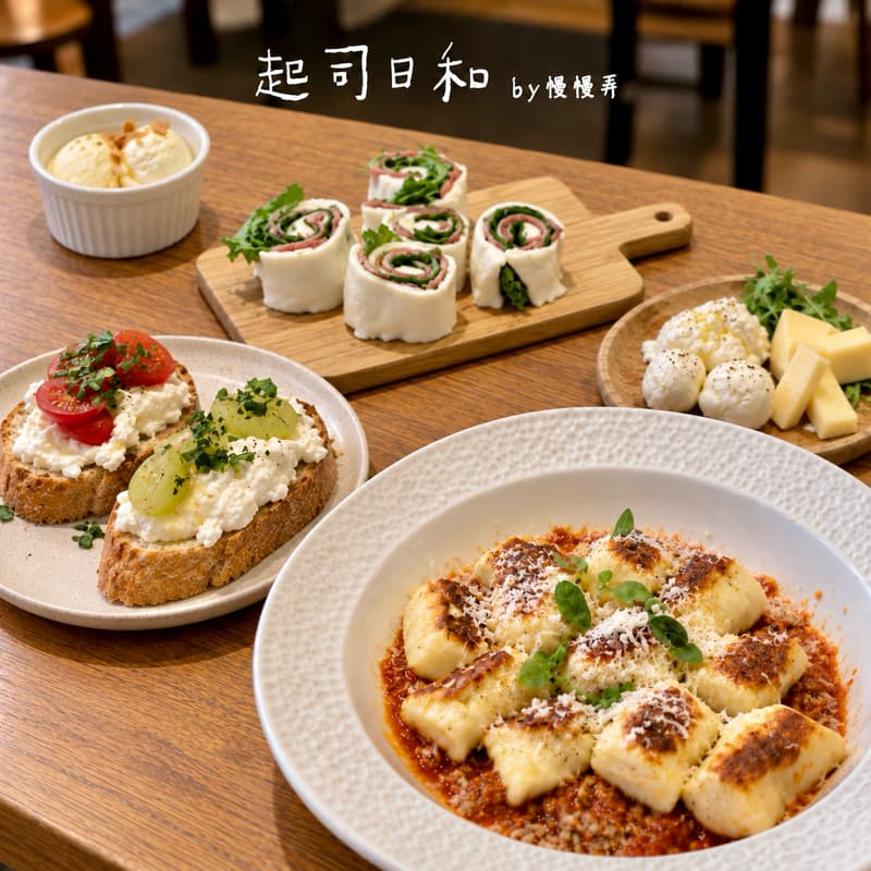 【松山】起司日和by慢慢弄🧀品嚐美味的乳酪料理