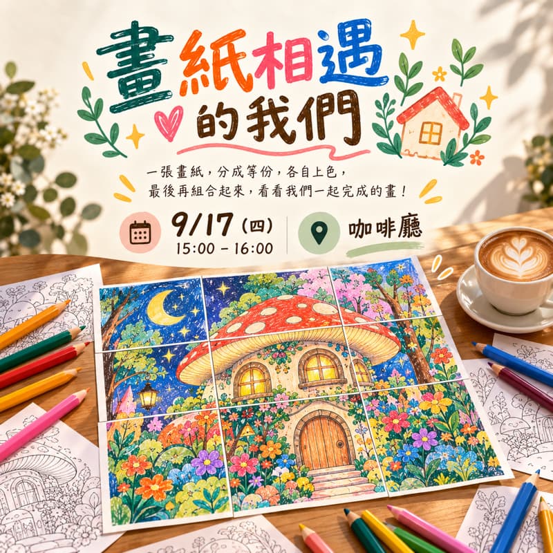 🎨畫紙相遇的我們👩🎨
