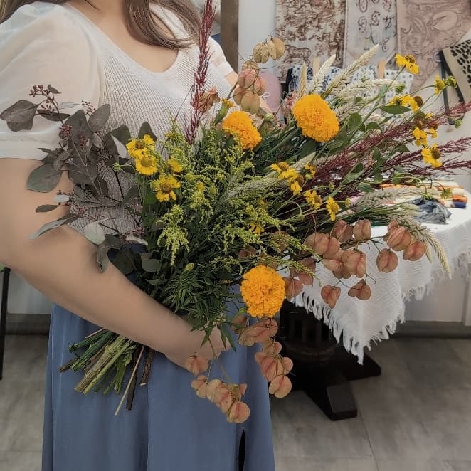💐【純交友分花】週一下午象山捷運站,一起分花材、研究綁花(非課程)