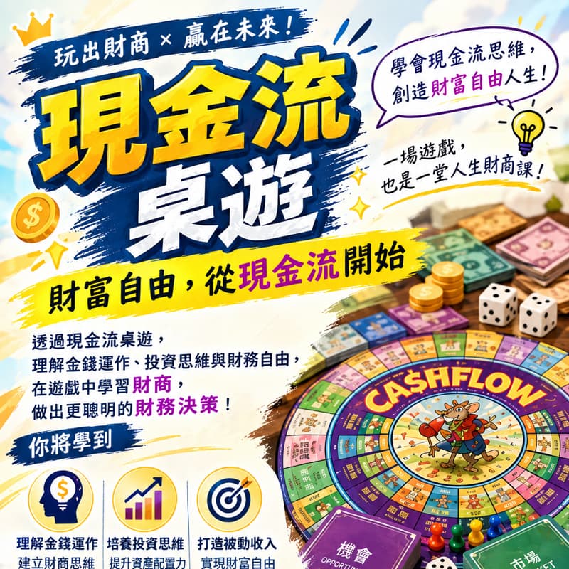 玩桌遊學習財商