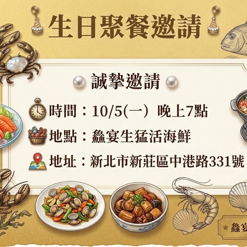 10月生日聚餐